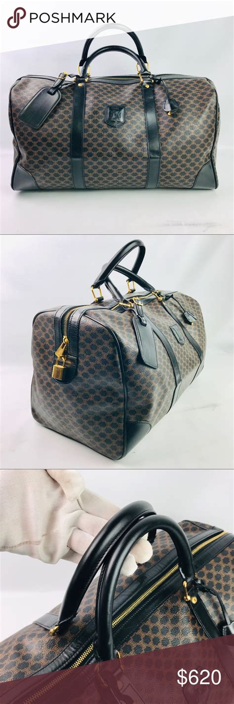celine monogram duffle bag